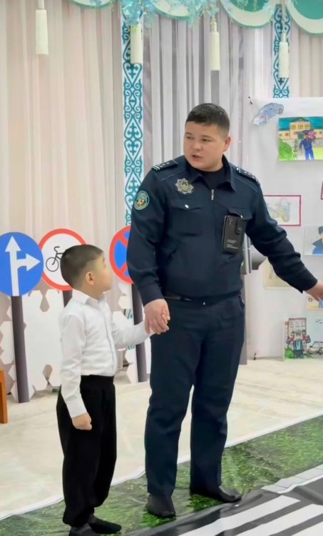 "Жол ережесін сақтайық!" ойын әрекеті